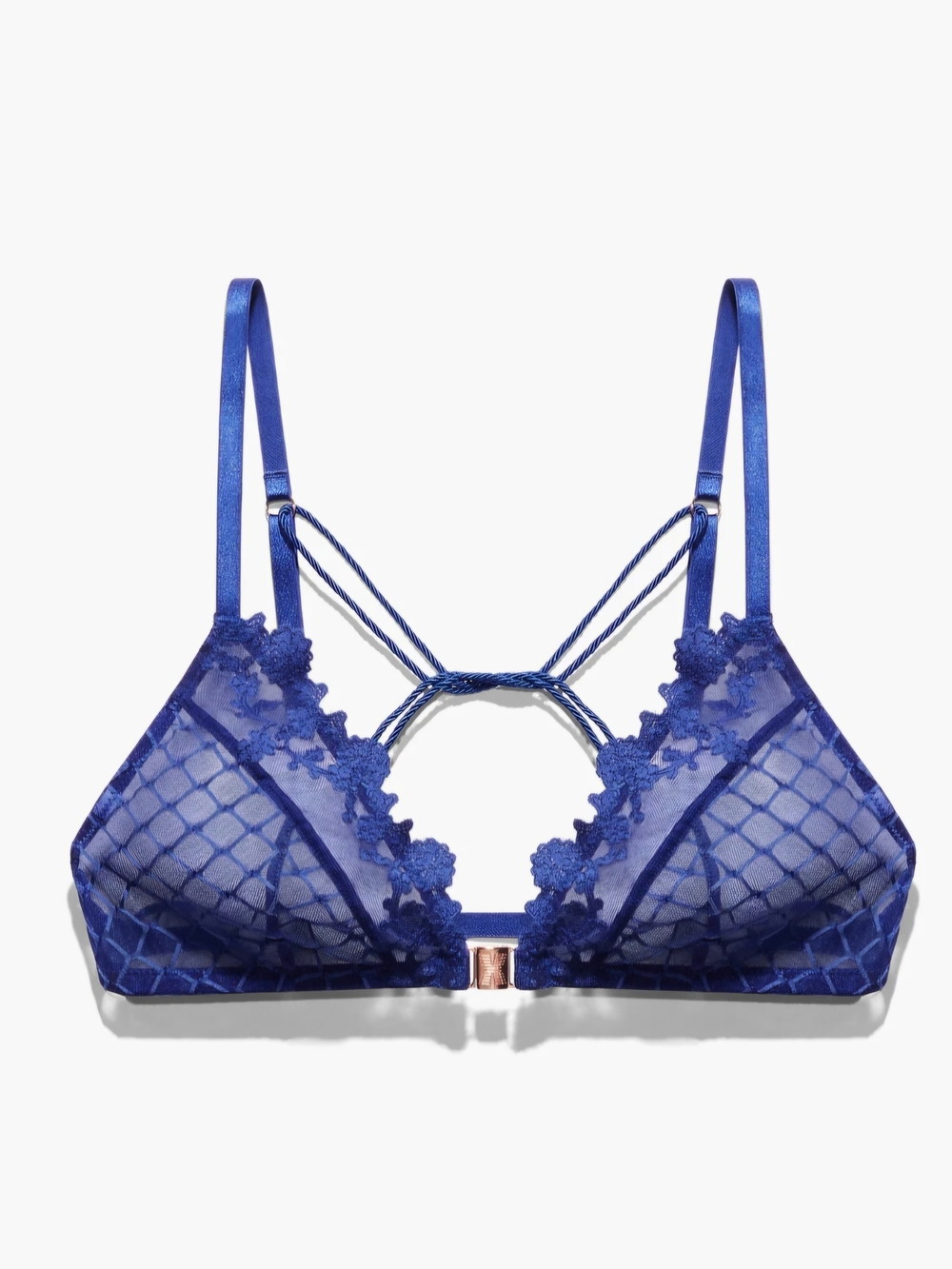 Baroque Bondage Front-Closure Bralette